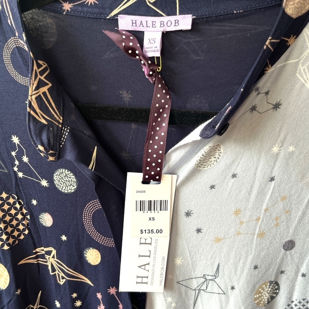 Hale Bob Celestial Print Oversized Sleep Shirt - Picture 3 of 3